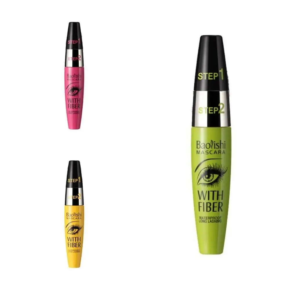 Wimper Extensie Make-Up Mascara Natuurlijke Langdurige Waterdichte Mascara Siliconen Borstel Niet-Bloeiende Wimper Mascara Make-Up