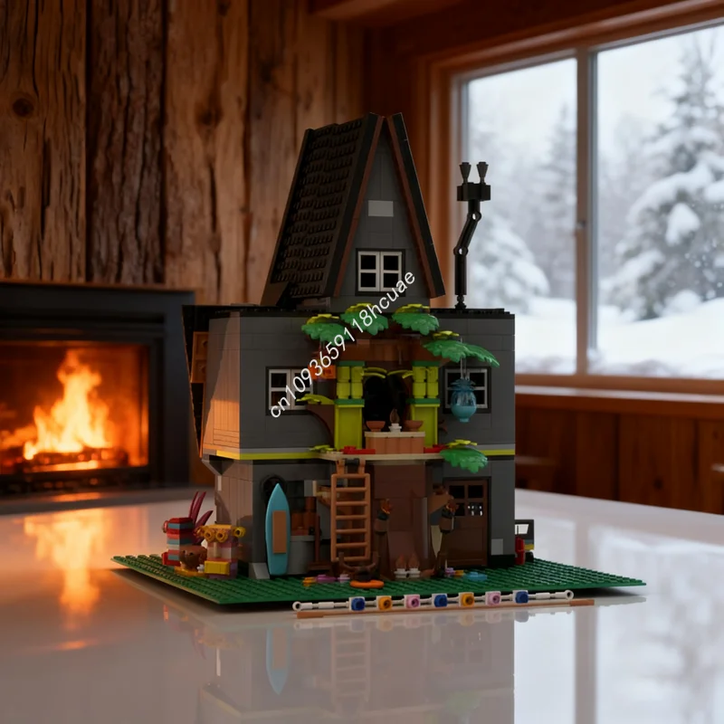 

1041pcs MOC Gru S Modular House Modification Despicable Model Building Blocks Toy Assemble DIY Idea Kids Christmas Gift Birthday