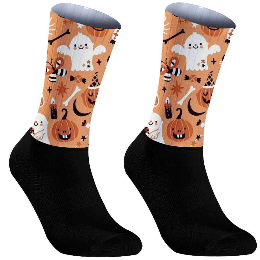 Meias de skate japonesas para casais, meias masculinas, europeias e halloween, novas, 1 pares