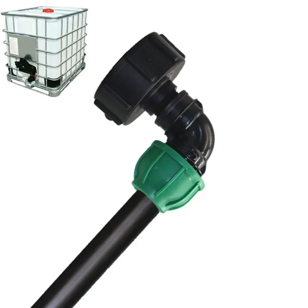 Bewässerung ibc Tank zu mdpe Outlet Kit mit Extender s60x6, um mdpe aus dem Tank Garten Wasser anschlüsse zu bringen