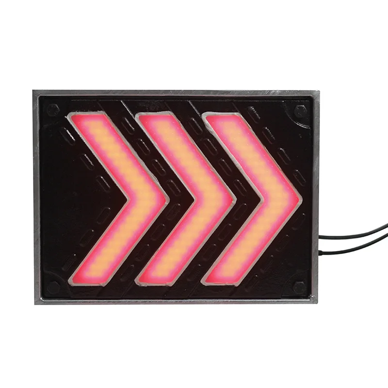 Directional Arrow Light Solar Led Signal Smart Traffic Mobile Flashing Lights Outdoor Roadway Safety Warning Sign