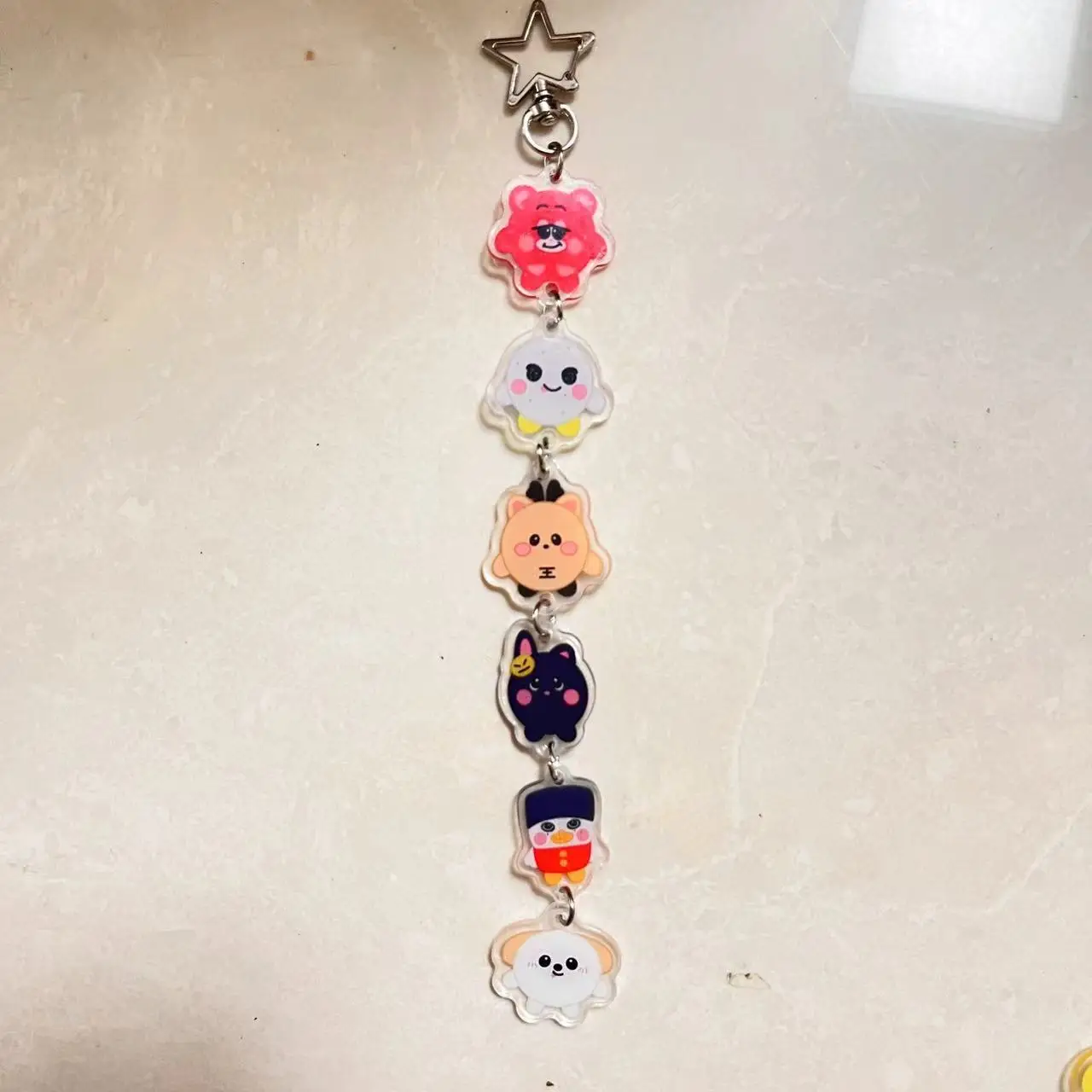 KPOP RIIZE Cute Cartoon New Acrylic Keychains Anton Eunseok Wonbin Shotaro Keyring Bag Key Accessories Fans Decorative Gifts