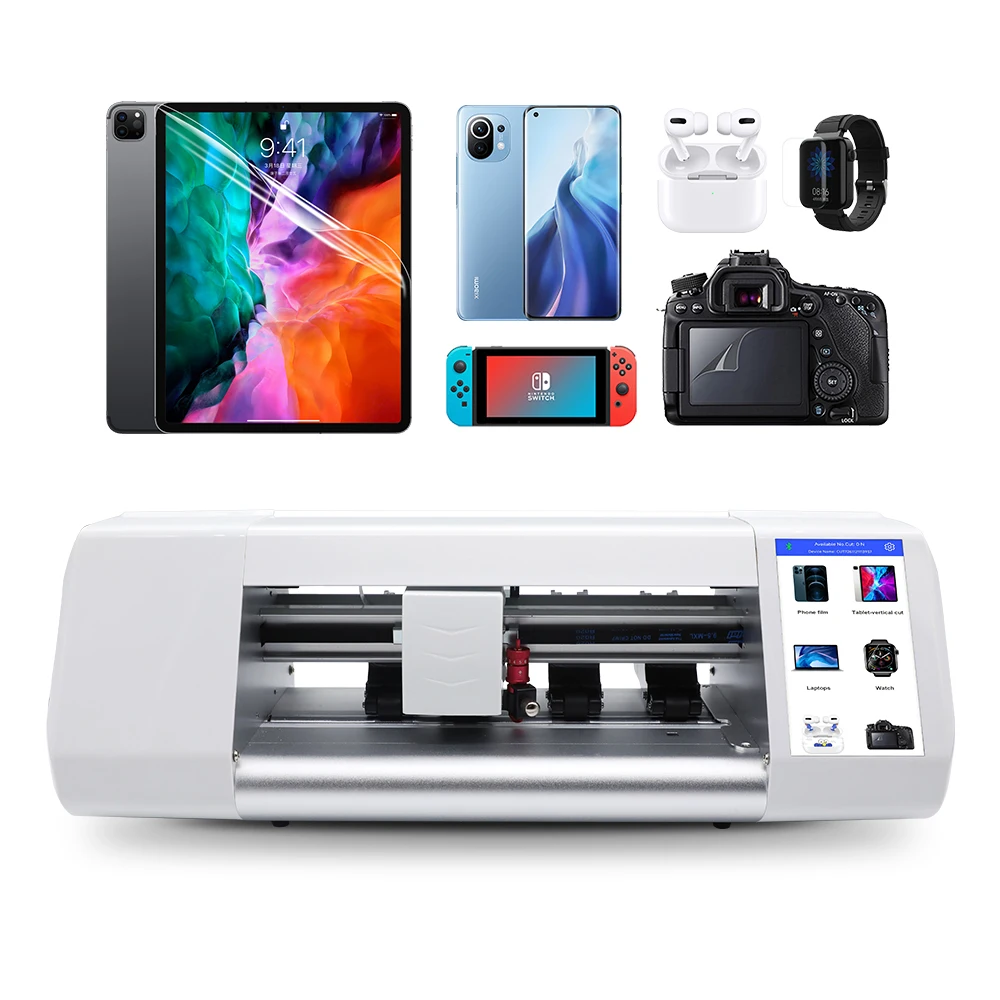 Unlocked Smart Tpu Hydrogel Film Making Machine Screen Protector Cutter Plotter Mobile Phone Skin Cutting Machine For Cellphone