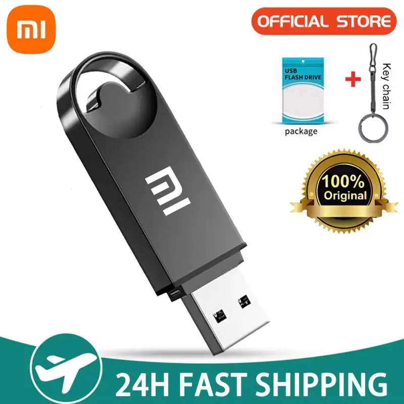 Xiaomi Original 16TB 3.0 USB Flash Drive Metal High-Speed Pen Drive 8TB Waterproof Type-C PenDrive For Computer Storage Devices