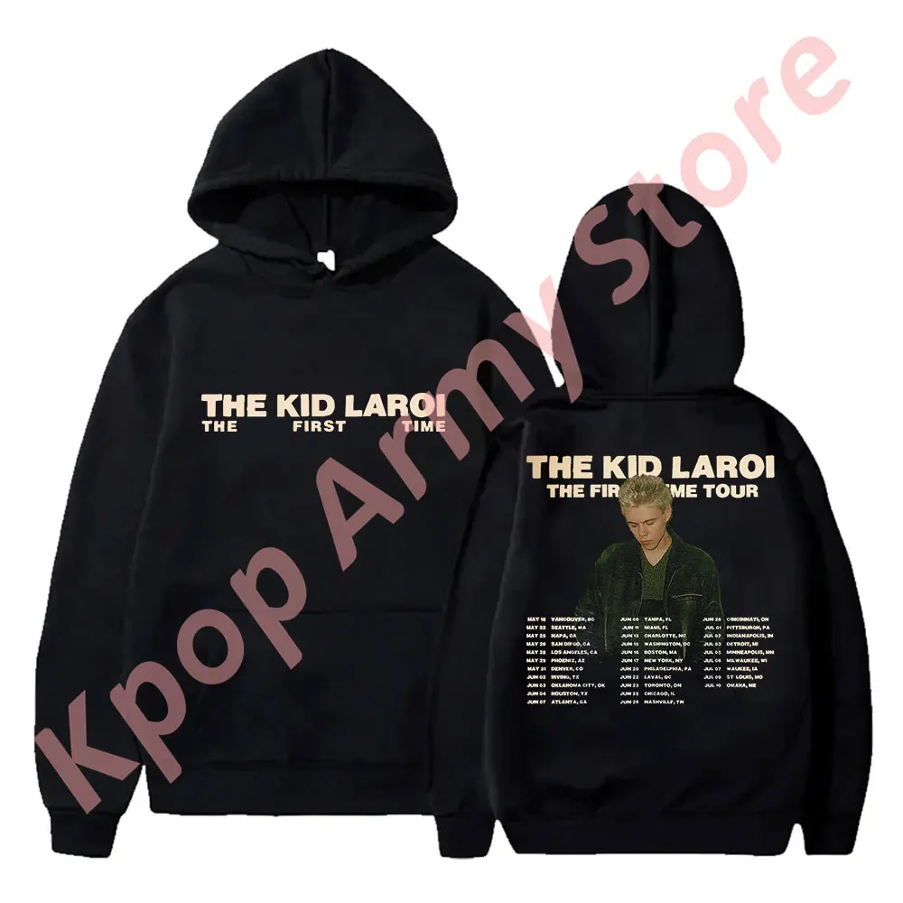 

Детские толстовки Laroi The First Tour Merch, женские и мужские модные повседневные толстовки с капюшоном для косплея