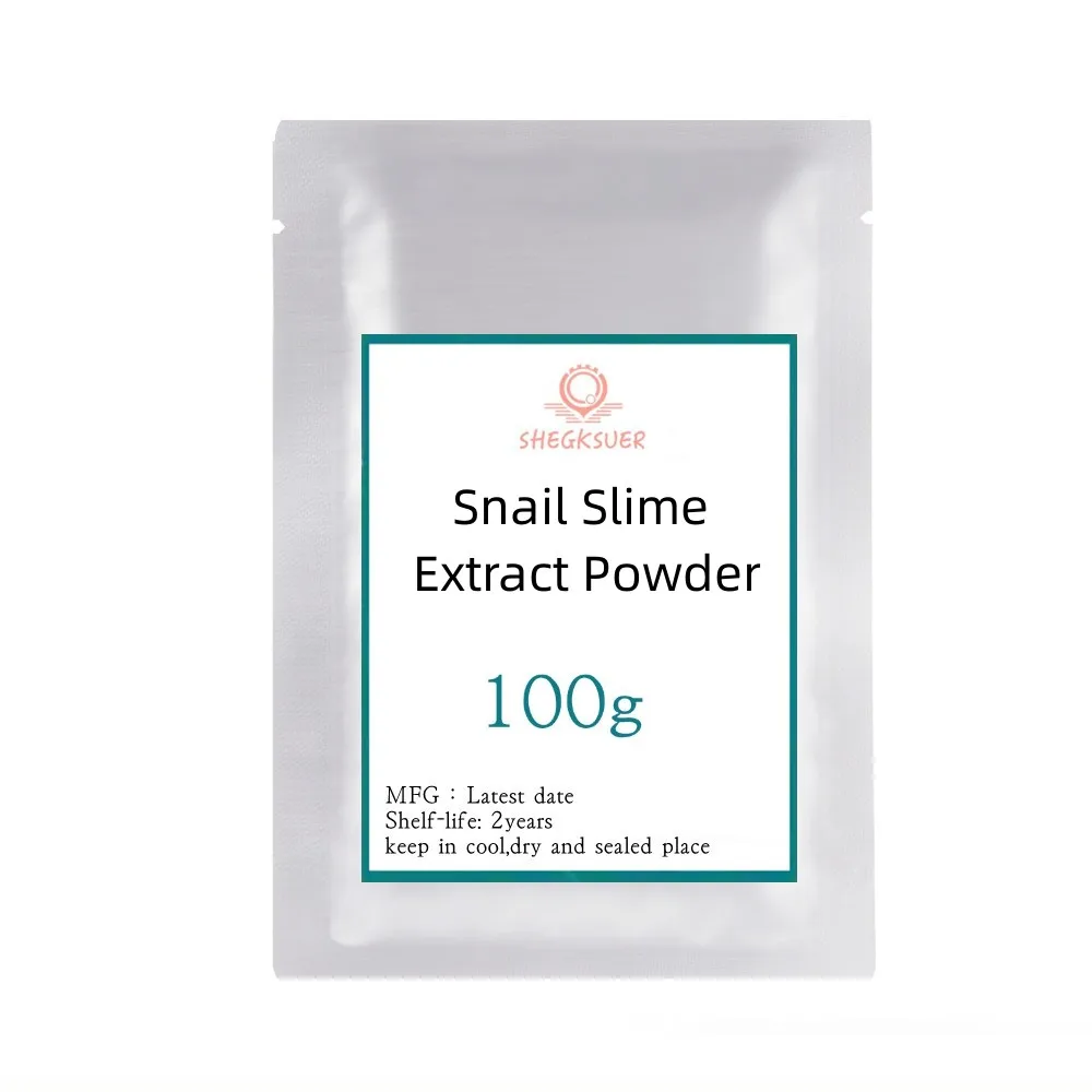 50-1000g Hot Selling Snail Slime Extract PowderMoisturizing,Skin Whitening and Smooth,Anti Aging,Remove Wrinkles,Free shipping