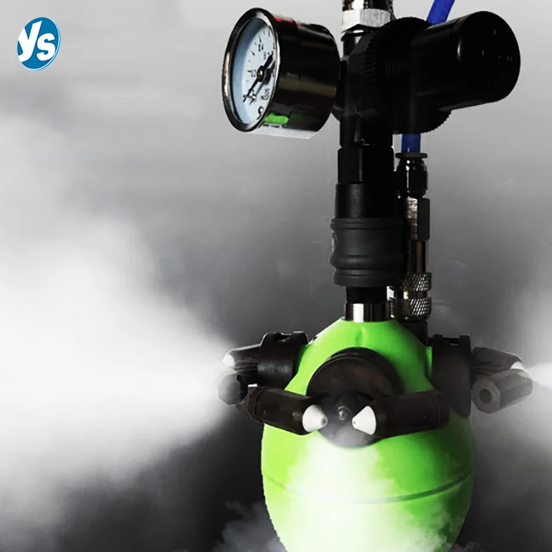 Fine Droplet 5-10μm Dry Fog Air Atomizing Nozzle High Efficiency Industrial Workshop Humidification System Sprayer Parts