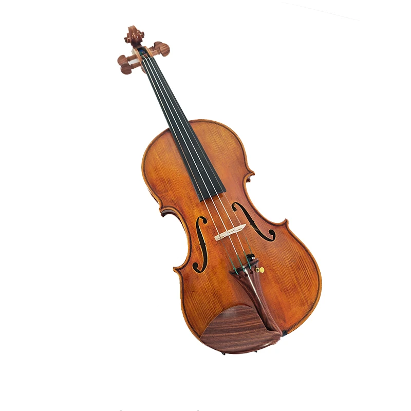 Handmade Professional Custom Violin European Solid Wood Spruce Top Maple Back & Side High Grade Student & Beginner String Instru