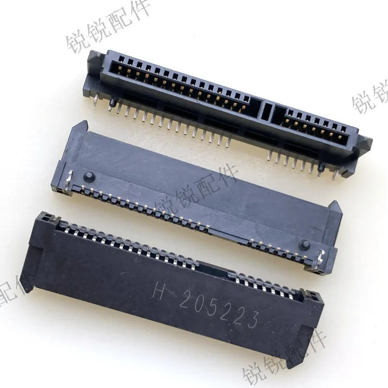 For SATA 7P + 15P female DIP in-line SATA SSD connector, on-board interface socket H5.0