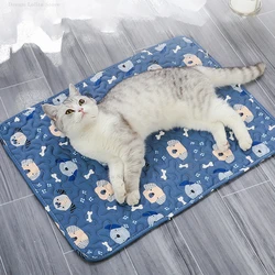 Pet Sleeping Mat Dog Bed Cat Bed Soft Hair Blanket Pad Fleece Home Washable Warm Blanket Pet Supplies Four Seasons Universal