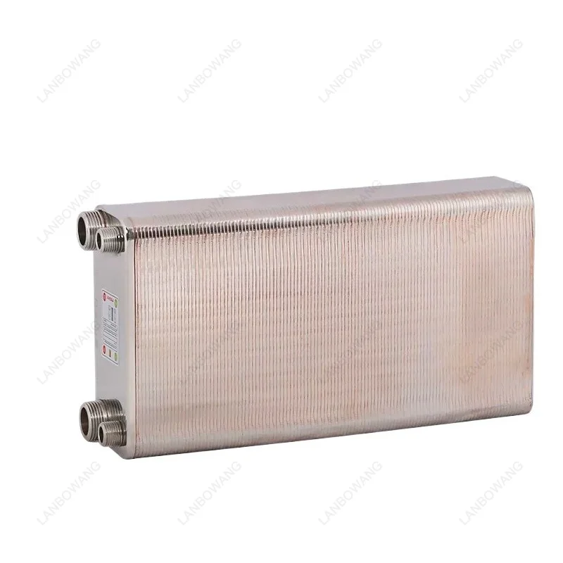 120 Plates 304 Stainless Steel Plate Heat Exchanger Water Wort Chiller Cooler For Home Beer Brewing Equipment
