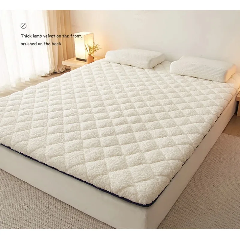 Winter Warm Thick Soft Plush Mattress Breathable Student Dormitory Bed Mattress Thickness Bedding Mat Tatami Mat