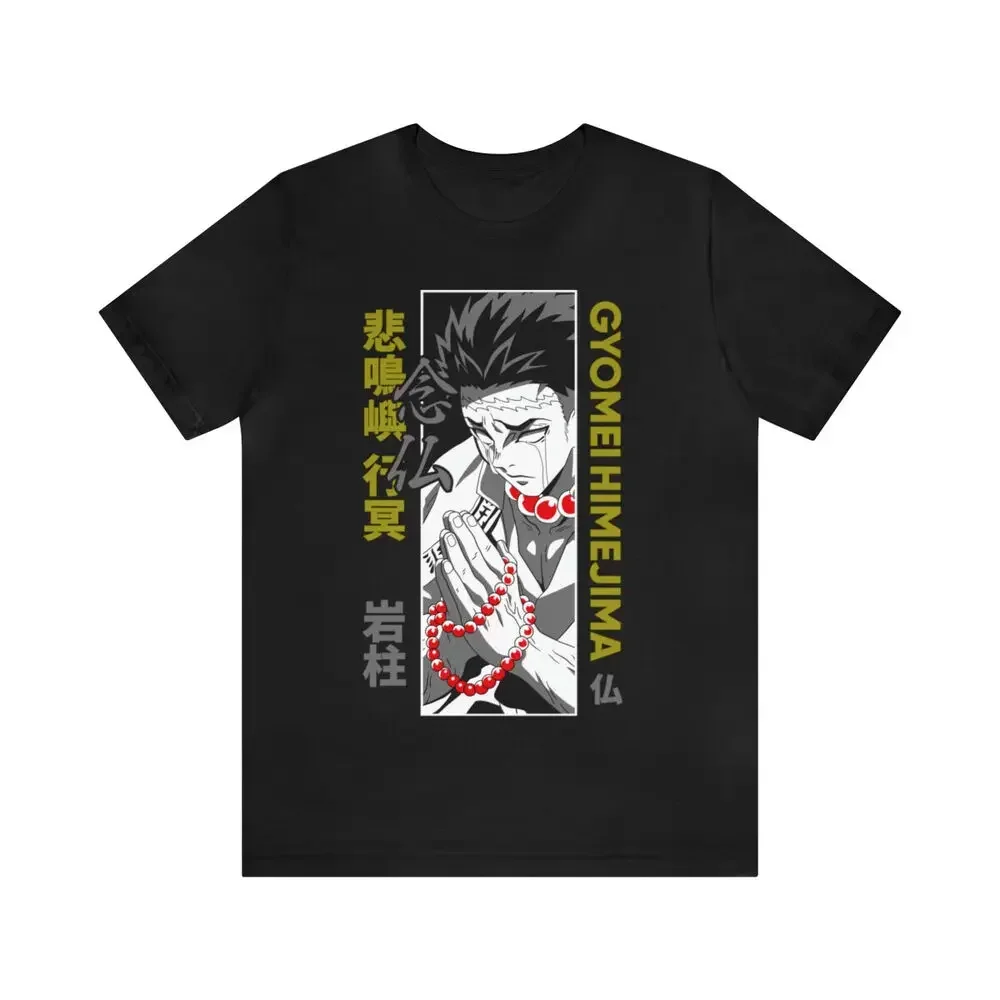 Gyomei Himejima  hashira anime graphic tees Demon Slayer tshirt  shirt Unisex clothing