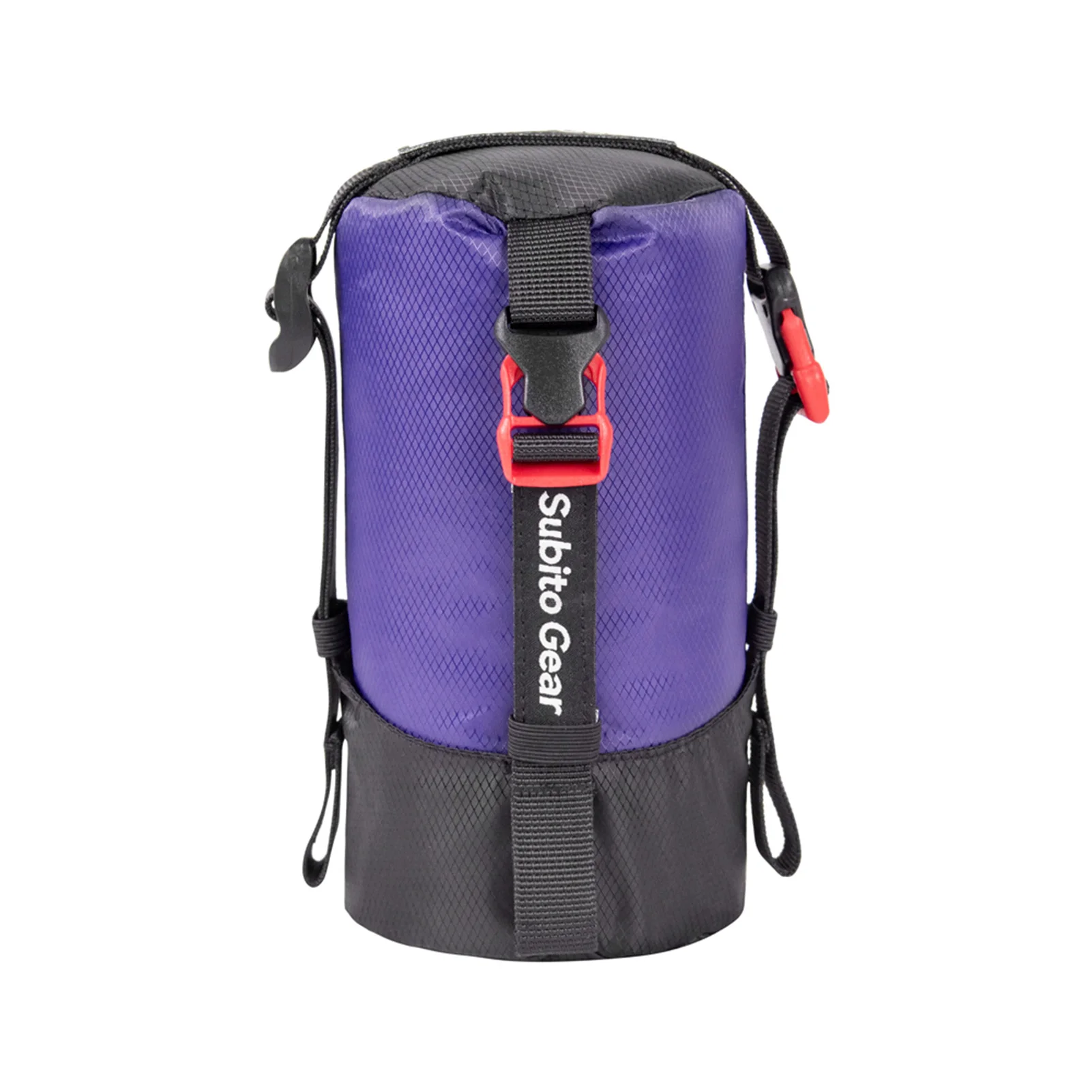 Lightweight Compression Stuff Sack 1-2L Waterproof Polyester Compression Bag Storage Bag for Camping Hiking Backpacking 4