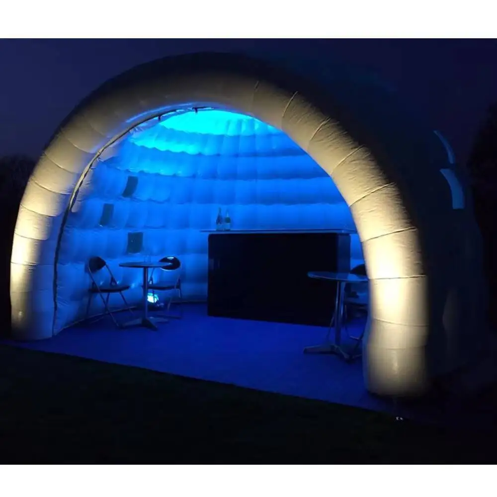

Надувная пузырьковая палатка, купольный домик, надувная комната для отдыха в кофе, надувной воздушный купол для рекламы и шоу