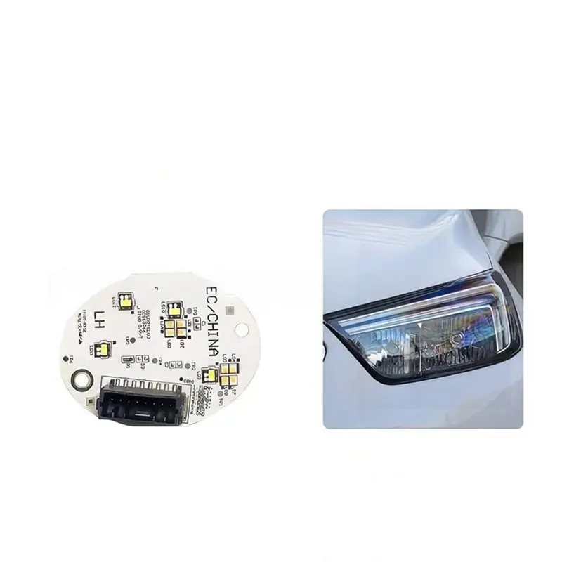 Car Front LED Light Chip 1 Pair Daytime Running White Light Board For Buick Encore 2016-2018 Dedicated PCB Board