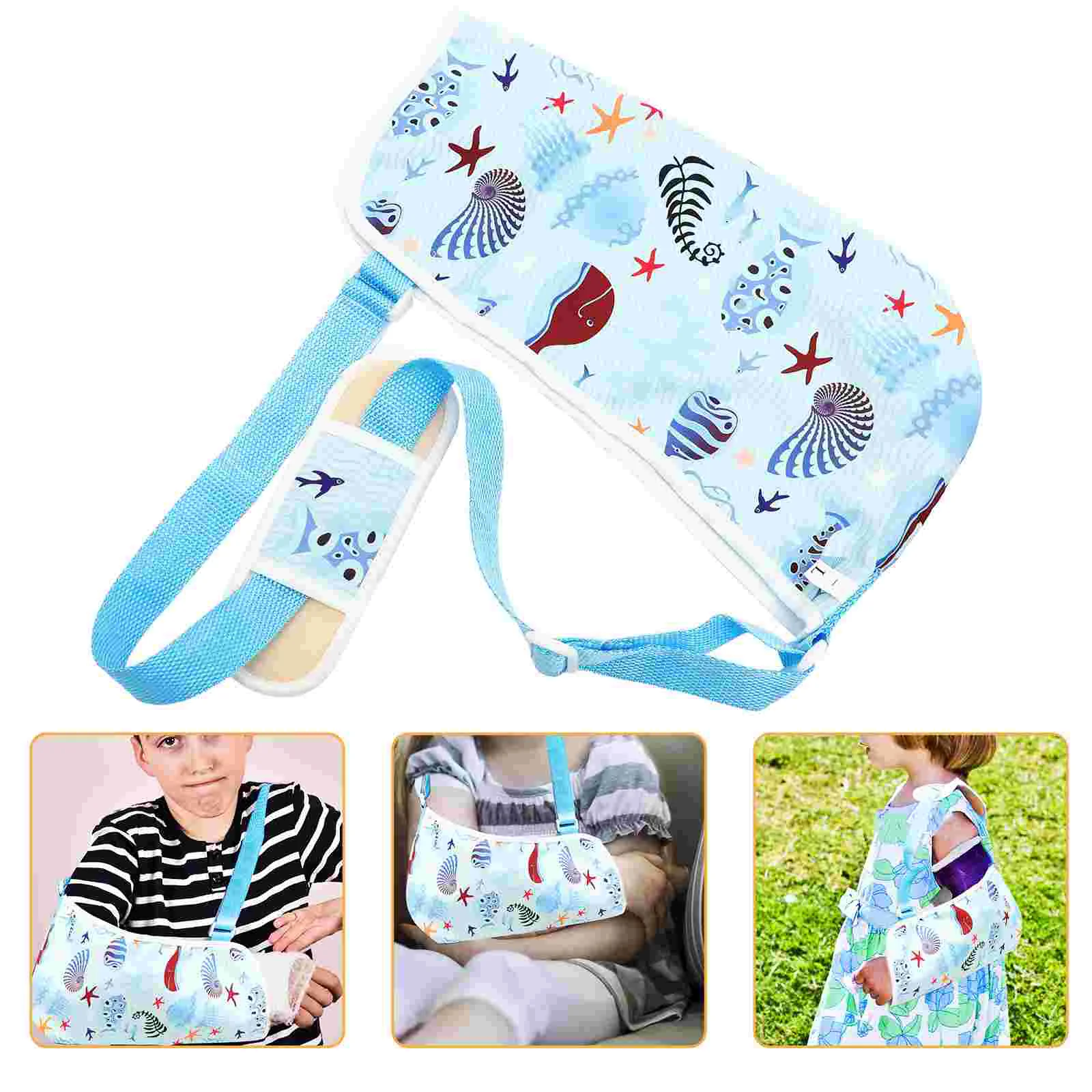 Suspenders Children's Forearm Sling Boy Wrist Supports Kids Girls Medical Filter Cloth Elevated Strap