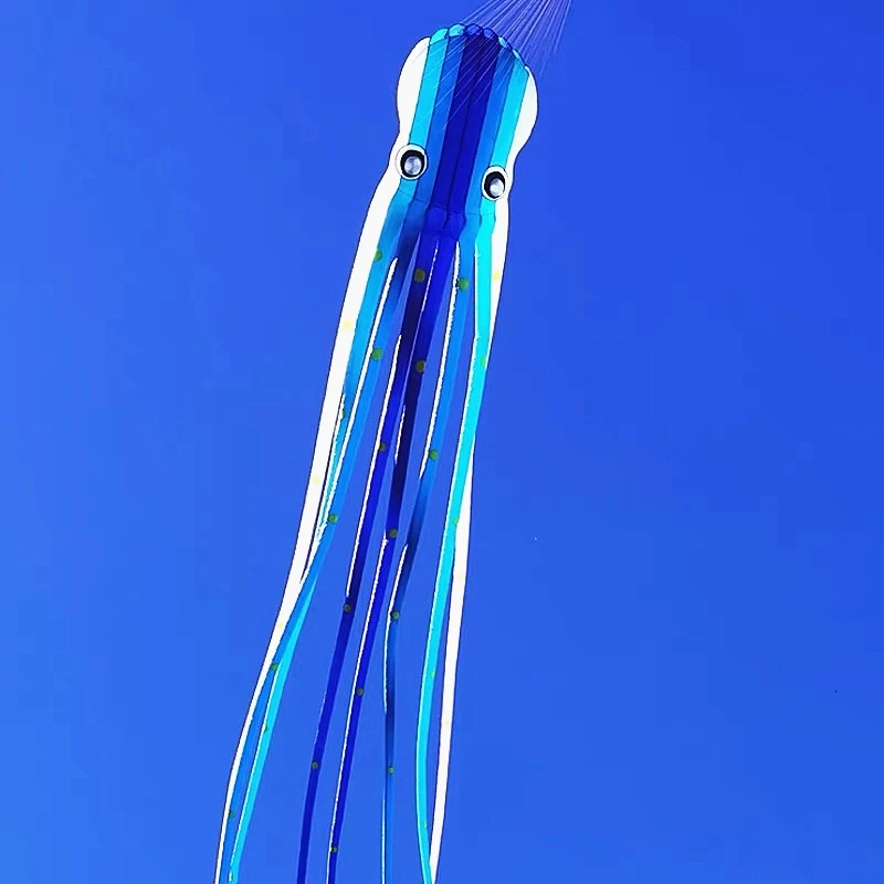 Cerf-volant poulpe 23m pour adultes, cerf-volant professionnel, cerf-volant à puissance douce
