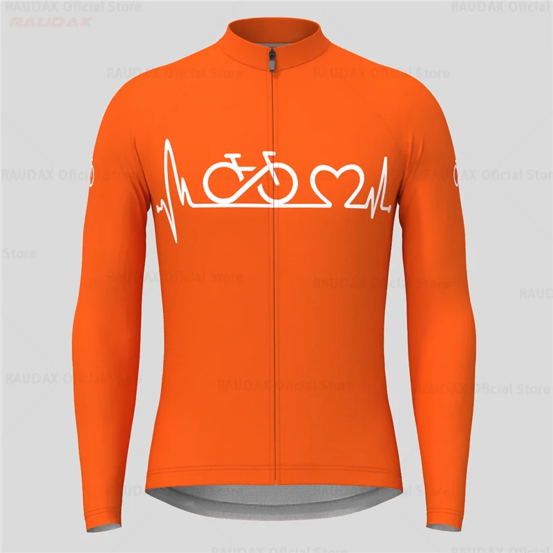 2023 Long Sleeves Cycling Jerseys Man’s Breathable Bike Jerseys Quick Dry Mountain Road Bike Riding Cycling Shirts 16 Colors