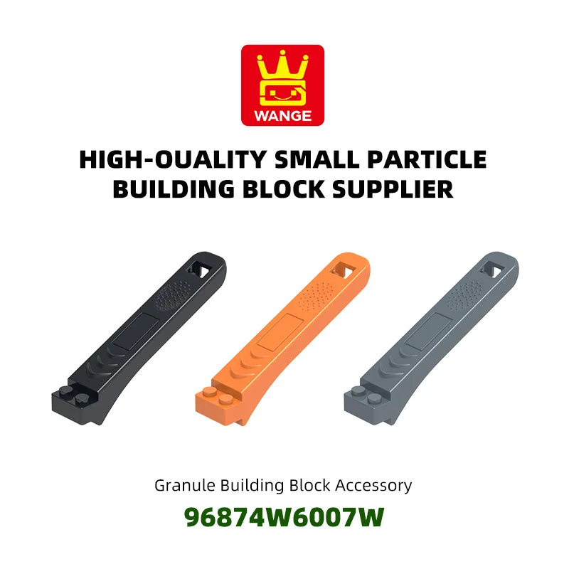 WANGE 15Pcs/Lot 9687w Disassembly tool handle Bulk Small Building Blocks Assembly Compatible DIY Toy Parts Gift Box