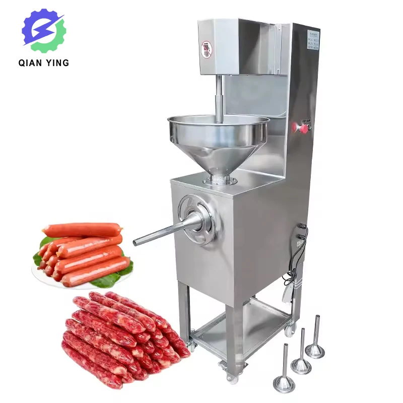Commercial Automatic Electric Pneumatic Sausage Stuffer Stainless Steel Meat Filling Machine