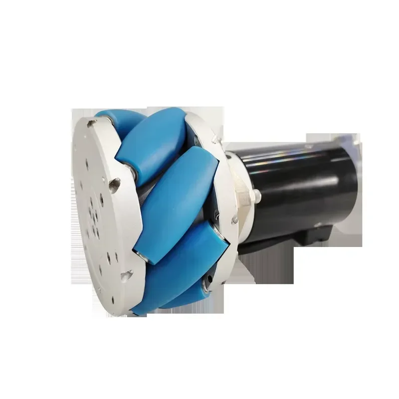 2024 4 Inches Servo Motor Integrated Mecanum Wheel Omnidirectional Traction Wheel for Warehouse agv Transfer Cart