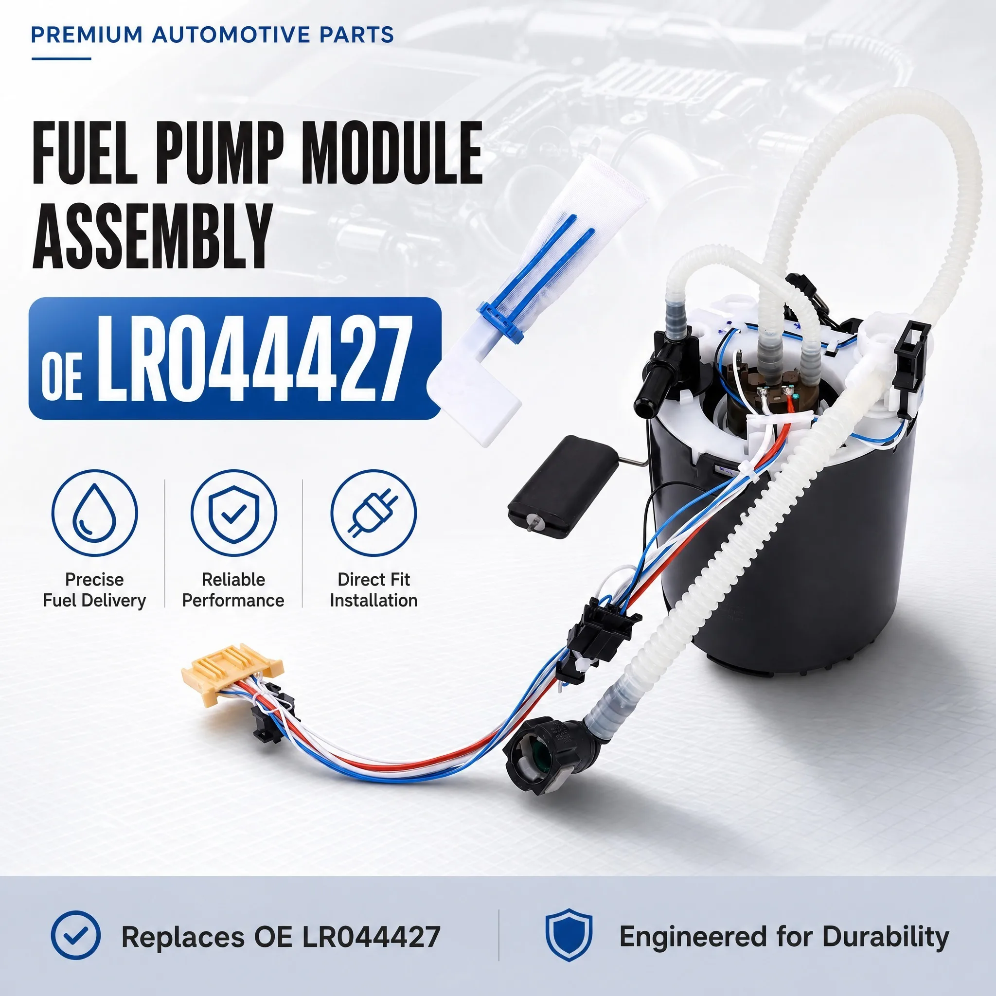 Fuel Pump Assembly LR044427 LR057235 For Range Rover Evoque 2012-2017 2.0L Petrol In Tank Fuel Pump Module With Fuel Level Senso