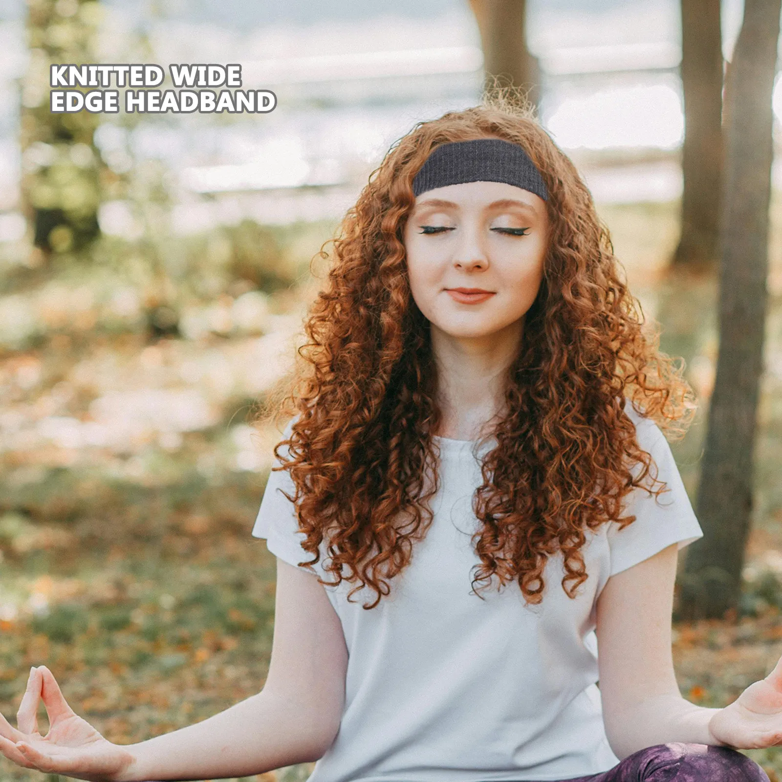 

Набор из 6 вязаных широких повязок на голову для спорта, ретро-стиль, тканевый аксессуар для волос, для йоги, тренировок, умывания, эластичный тюрбан