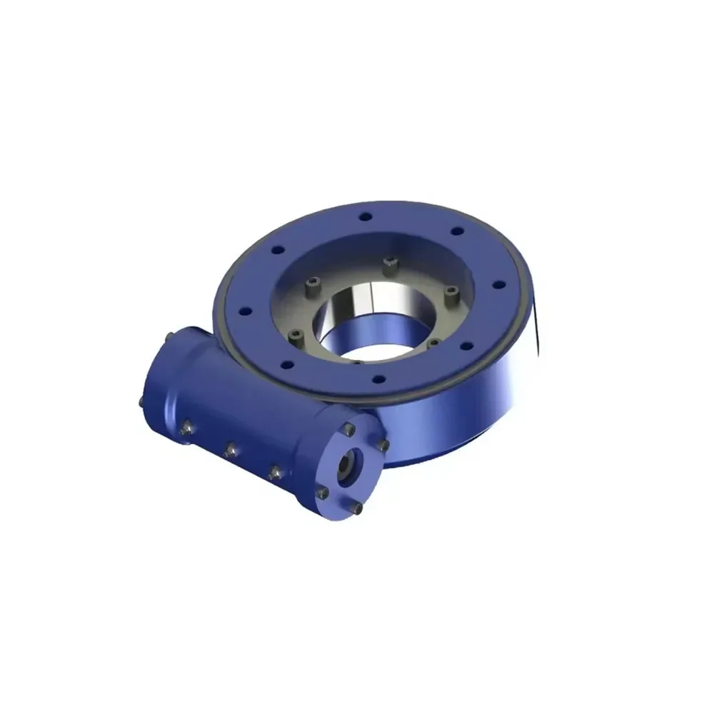 24V Brush Motor Control Unit Worm Gear Reducer Double Shaft Rotary Drive Planetary Solar Panel Hydraulic Motor 12V