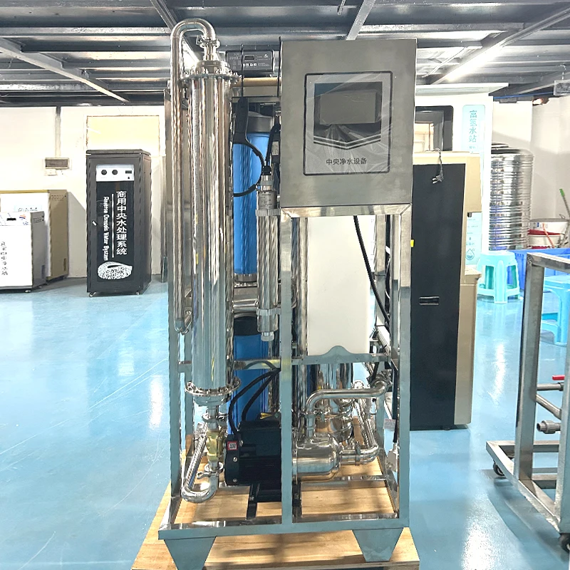 

CAMAZ Electric 2T/H Outdoor/Rural Water Machine 7 Level Purification Reverse Osmosis Sachet Water Equipment for Household Use