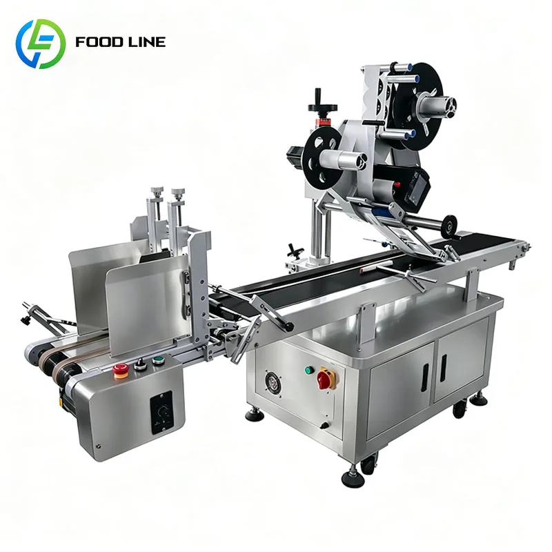 Round Bottle Labeler Machine Automatic Sticker Applying Equipment For Beverage Cosmetic Packaging Customized