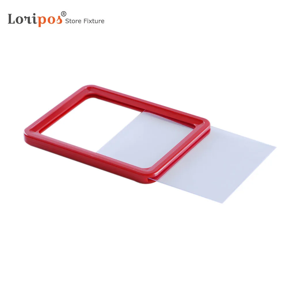 A3 Supermarket Shelf Counter Top Poster Holder Stand Retail Display Price Sign Frame Advertising Banner Rack | Loripos