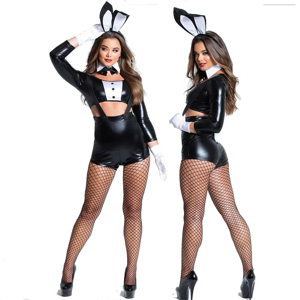 

Эротическая аниме-униформа для девочек-кроликов, вечерние кавайные костюмы кролика на Хэллоуин, сексуальный милый костюм кролика для девочек, косплей, костюм для ролевых игр