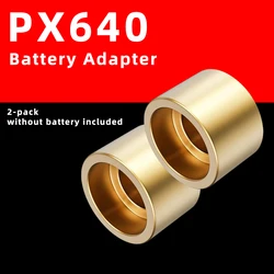 2Pcs Battery Adapter PX640 35GX HM-N Battery Adapter For Film Camera Exposure Meter Camera Metal Accessories