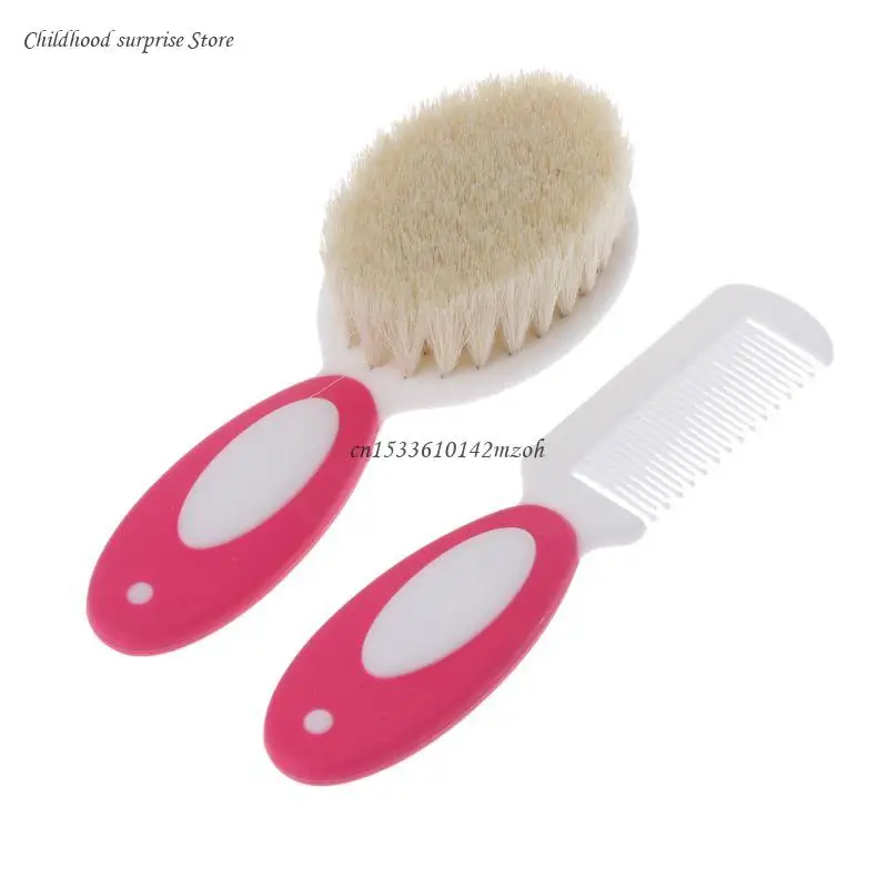 

Детская расческа и щетка для купания и мытья волос с мягкой щетиной и круглым кончиком, безопасная Прямая поставка