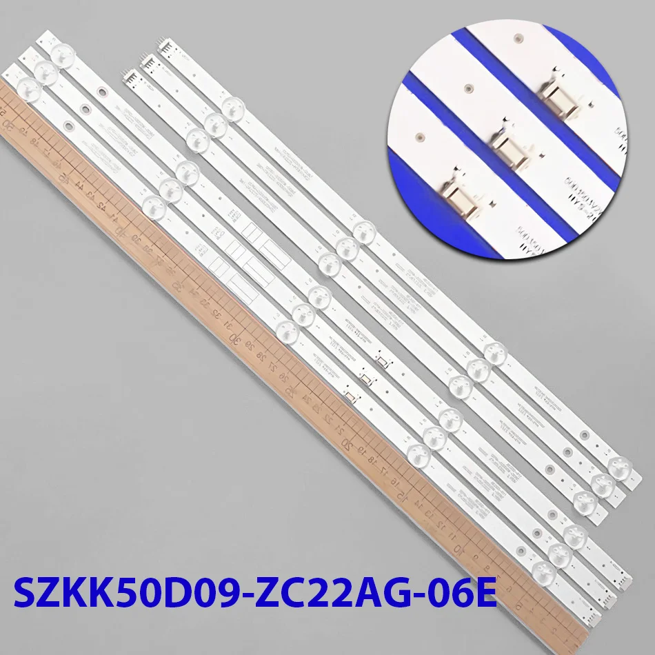 

LED Backlight strip 9 lamp for LED50K620 LED50C1 LED50SN3 SZKK50D09-ZC22AG-06E 303SK500039E 50E8 U50K6 LED50U5