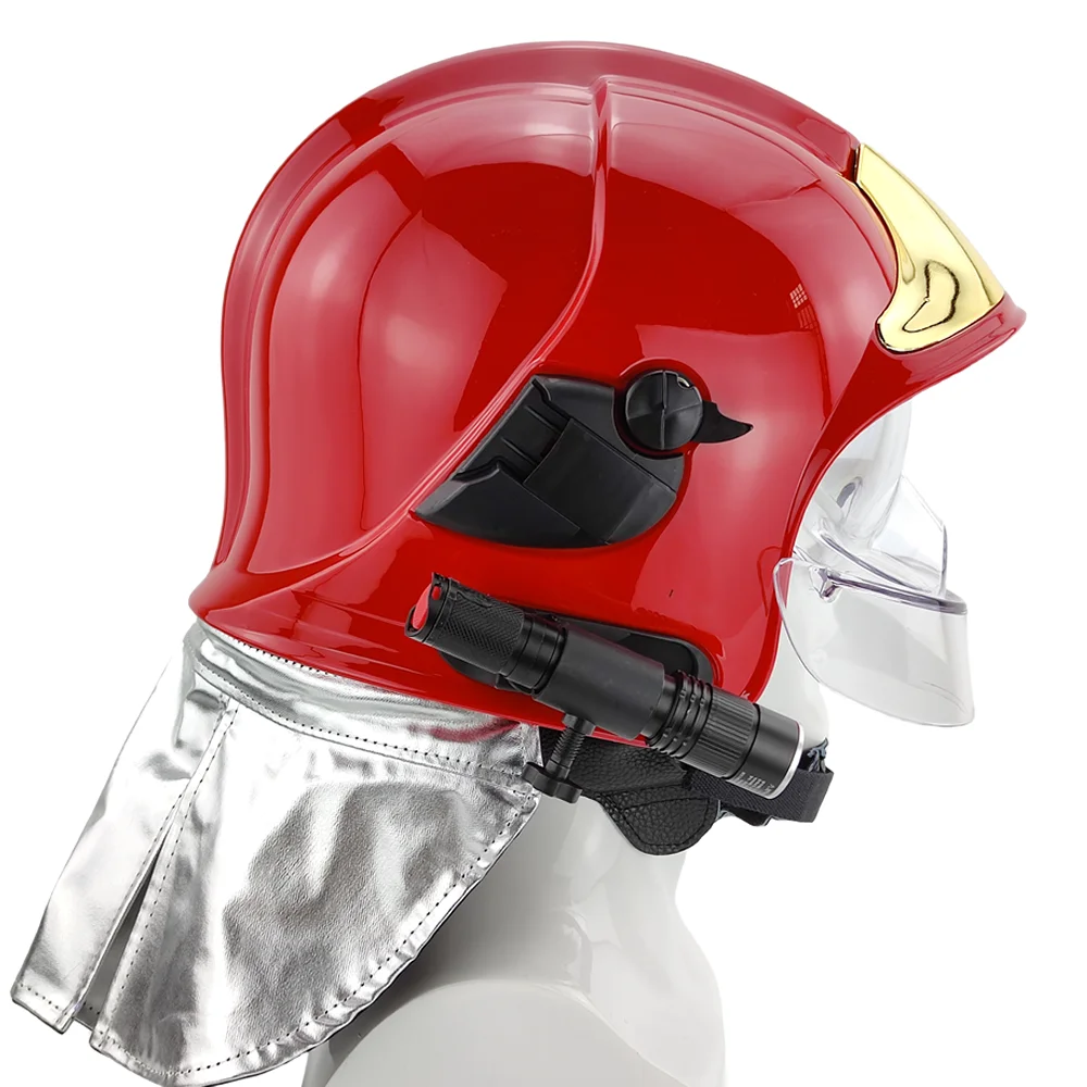 Promotion Firefighter Emergency Helmet Protective Safety Firefighting Forest Helmet