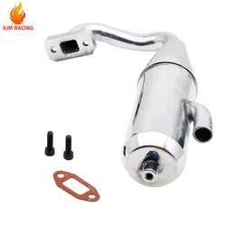 Aluminum Exhaust Pipe for 1/5 RC Gas Model Car FG Truck Big Monster Truck Parts