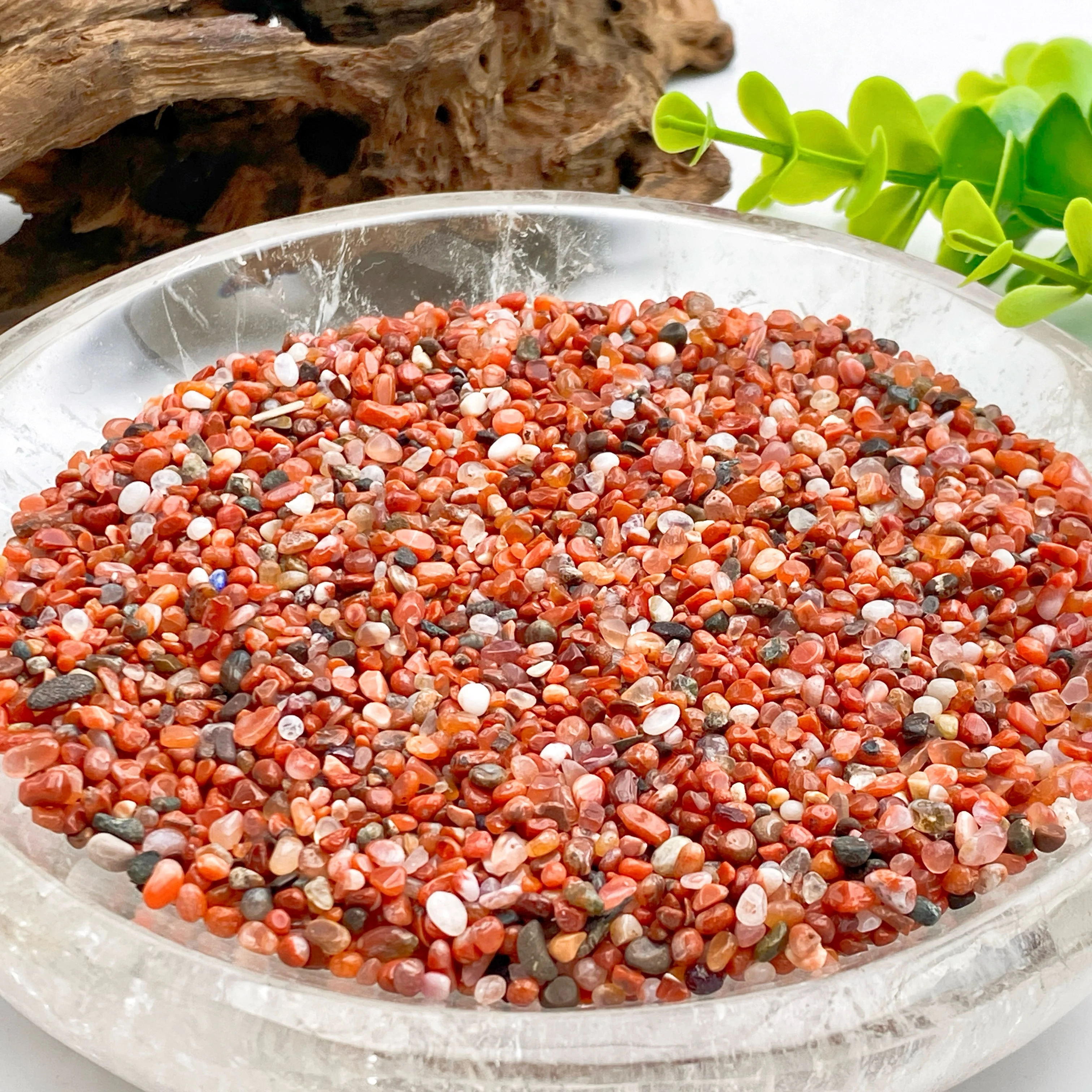 100g High Quality Natural Red Agate Gravel,Birthday Gift,Men/Women Gift,Scene Decoration,Crystal Ornaments,Table Decoration.