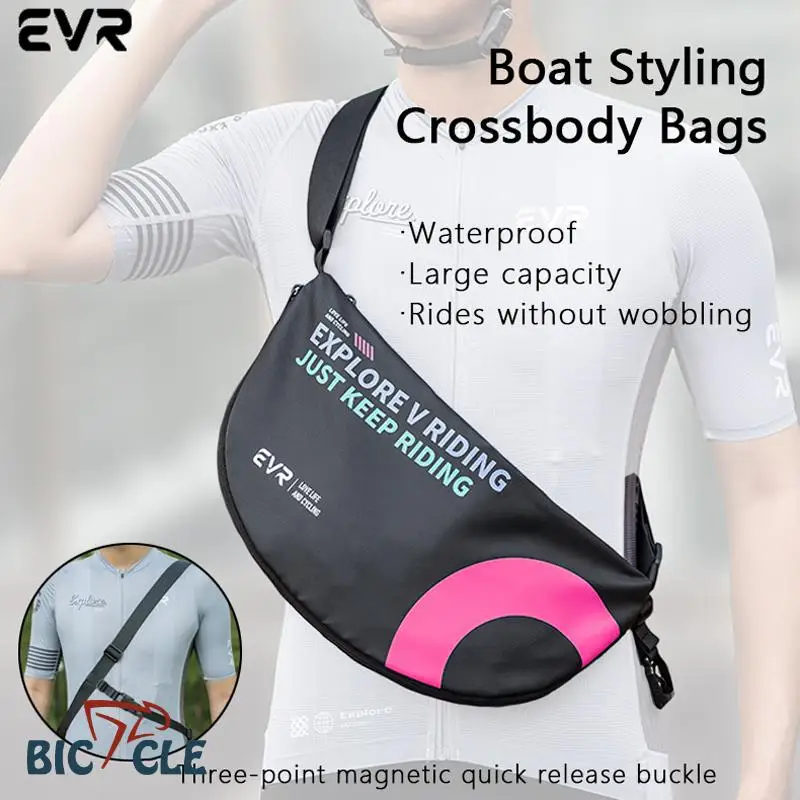 EVR Bicycle Riding Hanging Bag Crossbody Bag Men's and Women's Mountain Bike Road Bike Riding Bag Bicycle Bag Storage Bag