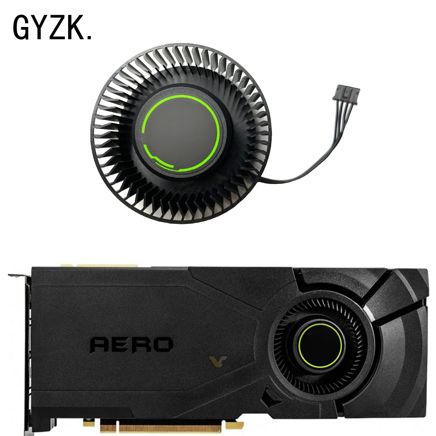 New For MSI GeForce RTX2070 2080 2080S 2080ti AERO Graphics Card Replacement Fan