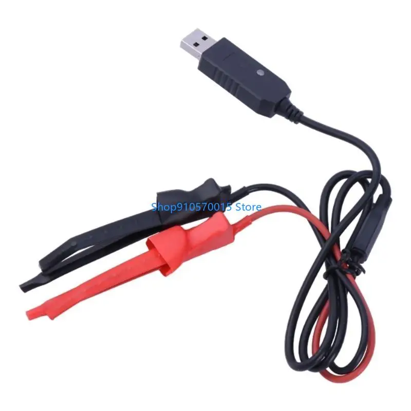 B95C USB ładowarka do UV-5R UV-82 BF-888S Tyt-RETEVIS Dwukierunkowy zacisk ładowania transceiila radiowego z światłem — zdjęcie produktu 6