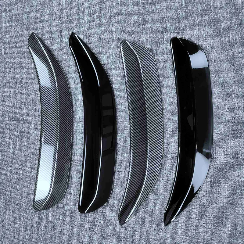 

1Pair Car Rear Wing Trim Panel For Ford Focus Focus MK4 ST-Line 18-23 Parts Tailgate Spoiler Decorative Strip Fascia Black-ABQF