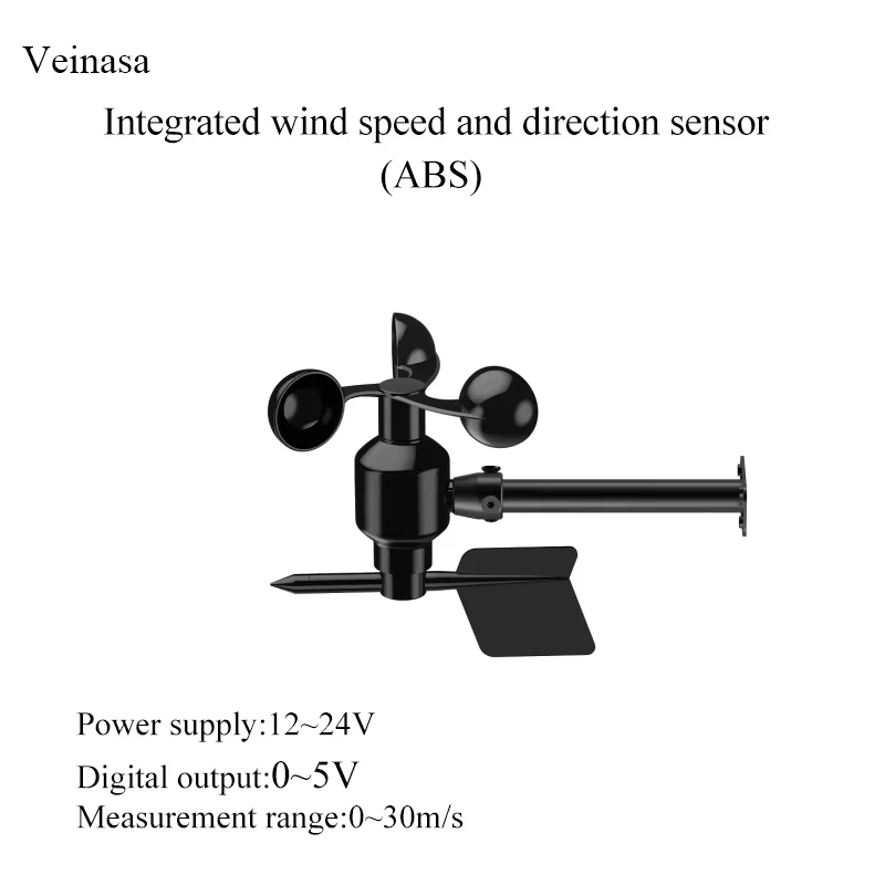 WSDS01 Integrated Wind Speed Direction Sensor Modbus Wind Anemometer Rs485 Sensor for Weather Station