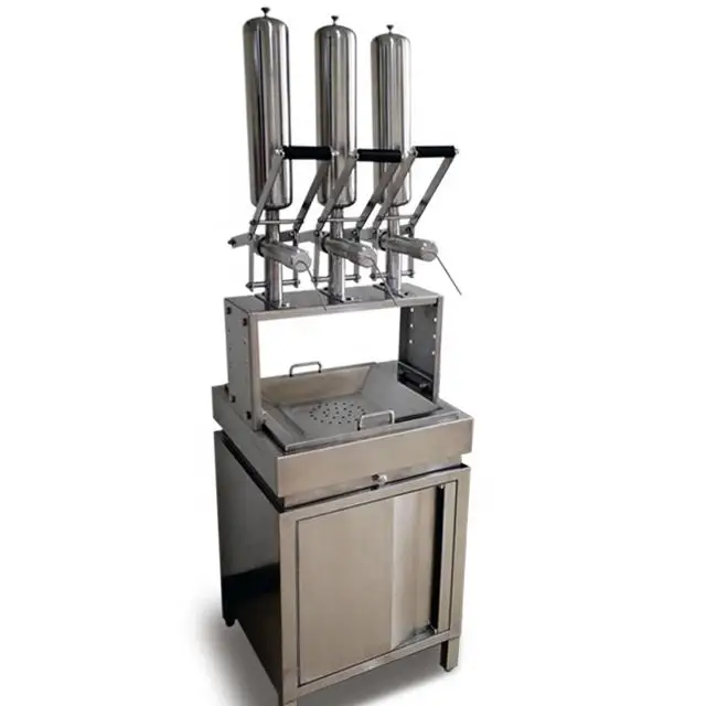 Churros Machine With GAS Fryer Cabinet Spanish ,Churros Making Machine,churro Filler Machine