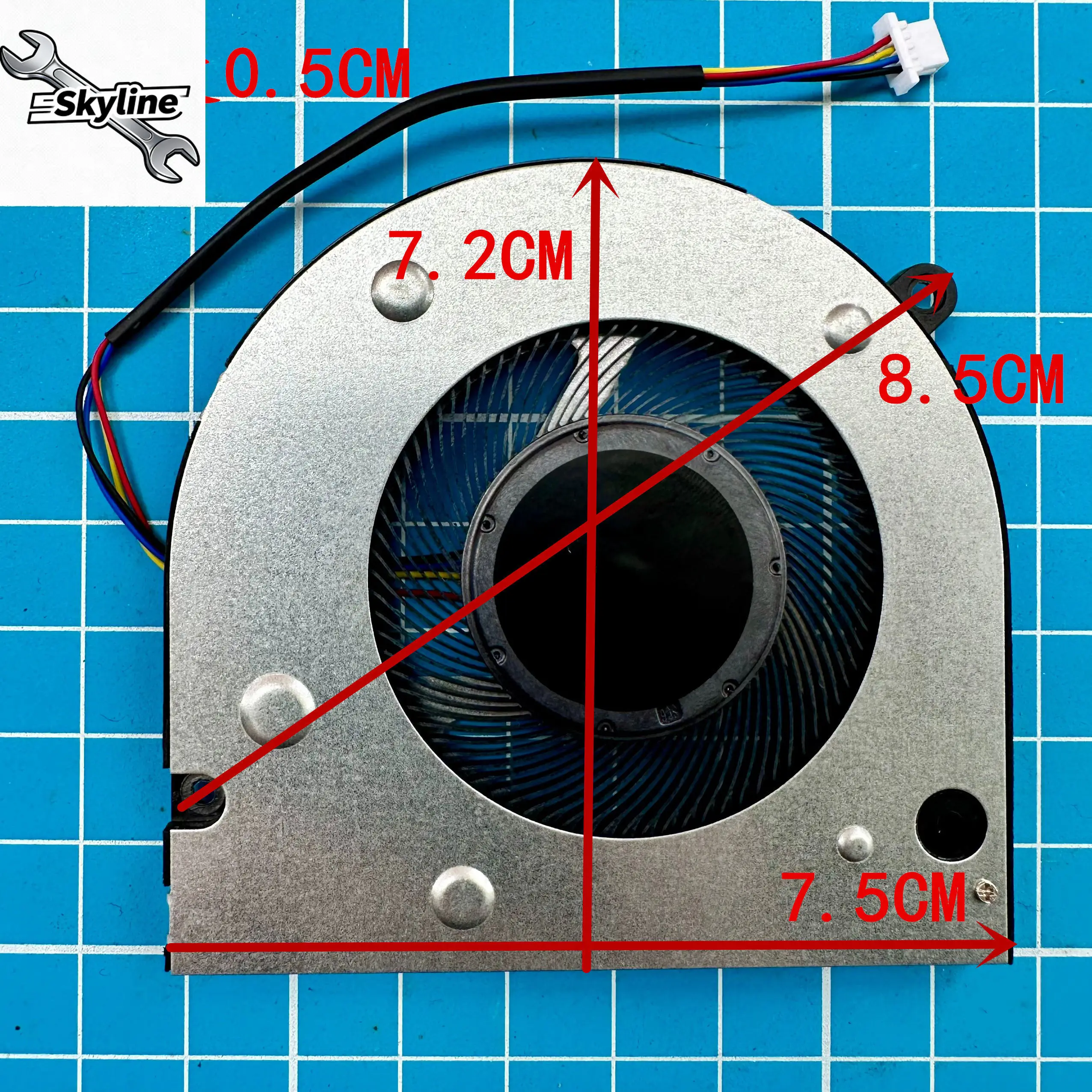 Suitable for all-new MD7505HS DC5V 0.35A Built-in domestic laptop cooling fan