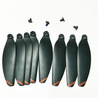 8PCS Fan Leaf Propeller With Blade Screw for LSRC S6S Mini Drone Brushless RC Quadcopter