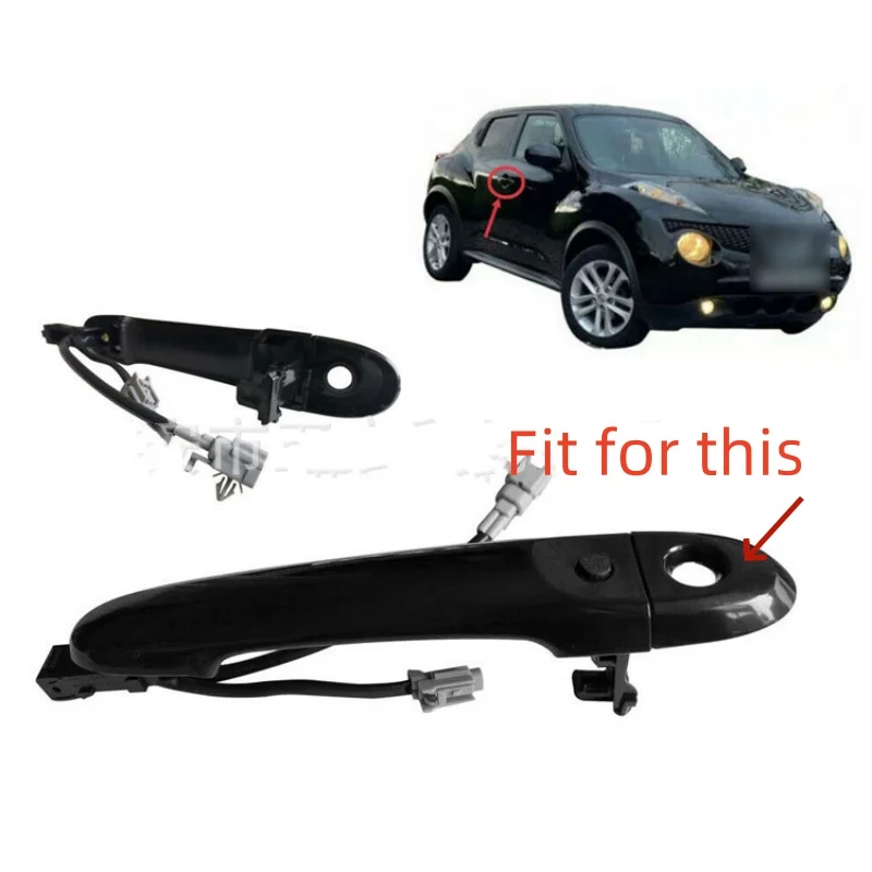 Car Door Handle Cover(82644-1FA5A/80640-1FA5B) Plug-and-play For Nissan 806441KK0D/