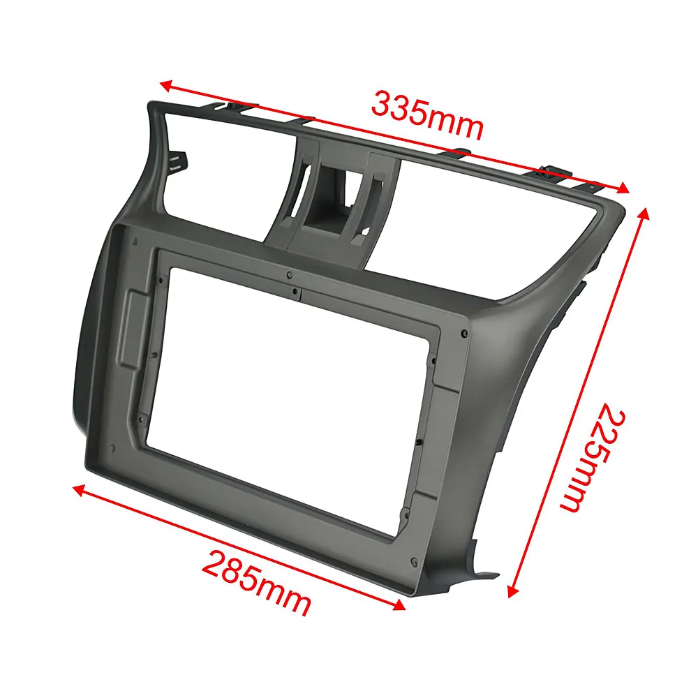 10.1 inch 2din car  Fascia For NISSAN SYLPHY 2012-2015 stereo Panel Dash Installation Double Din Radio CD DVD frame Trim Kits