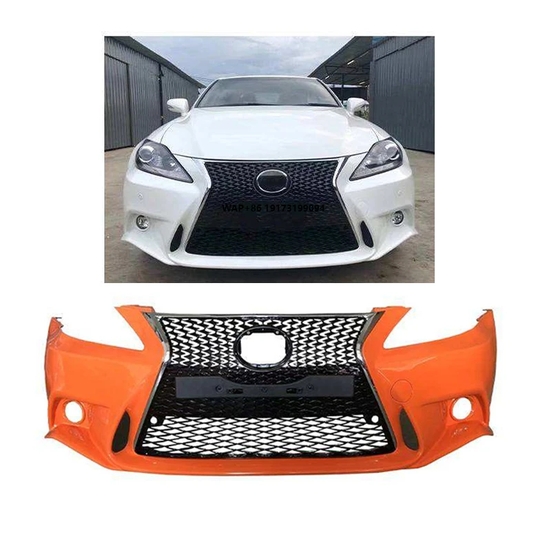 

Body Kits F-sport Style Front Bumper Kits With Grille for L-exus Is250 Is300 2006-2012 Auto Bodykit Factory Direct Exterior